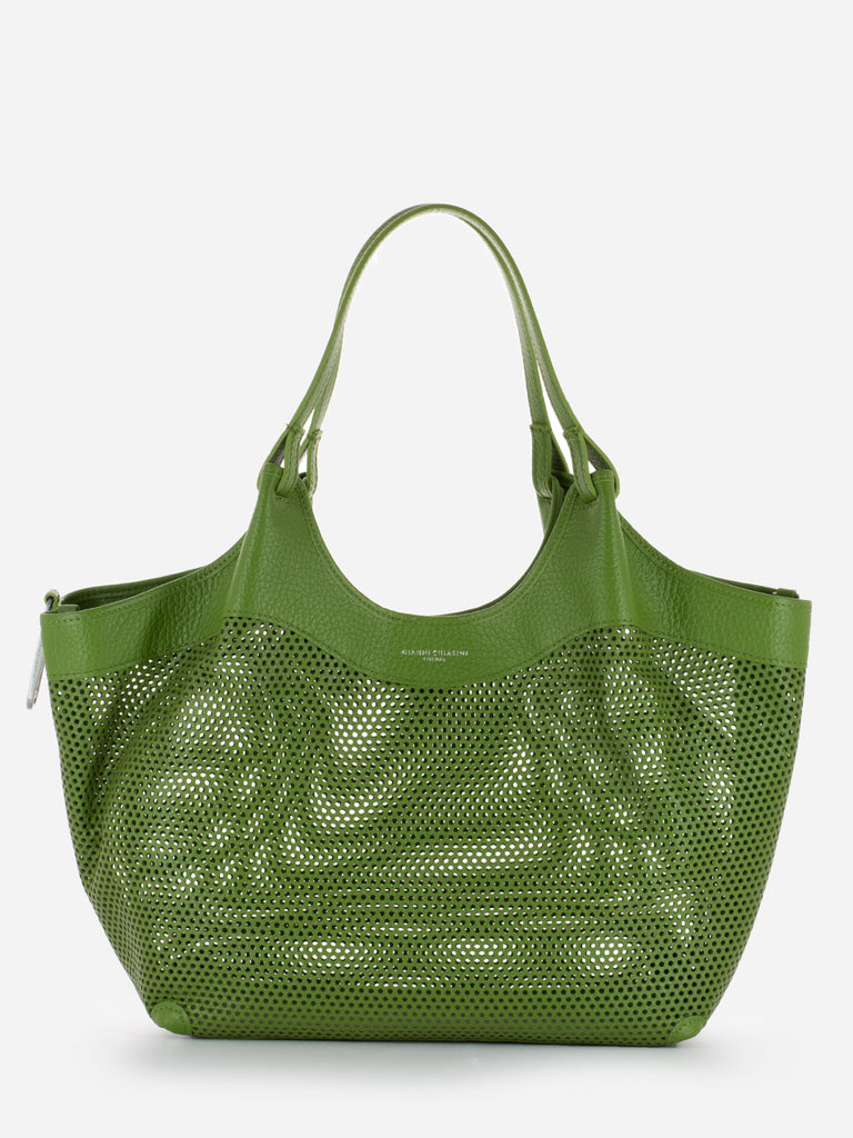 GIANNI CHIARINI - Shopper Dua wasabi green