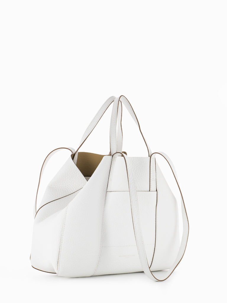 GIANNI CHIARINI - Shopper Superlight bianco / nature