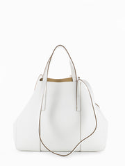 GIANNI CHIARINI - Shopper Superlight bianco / nature