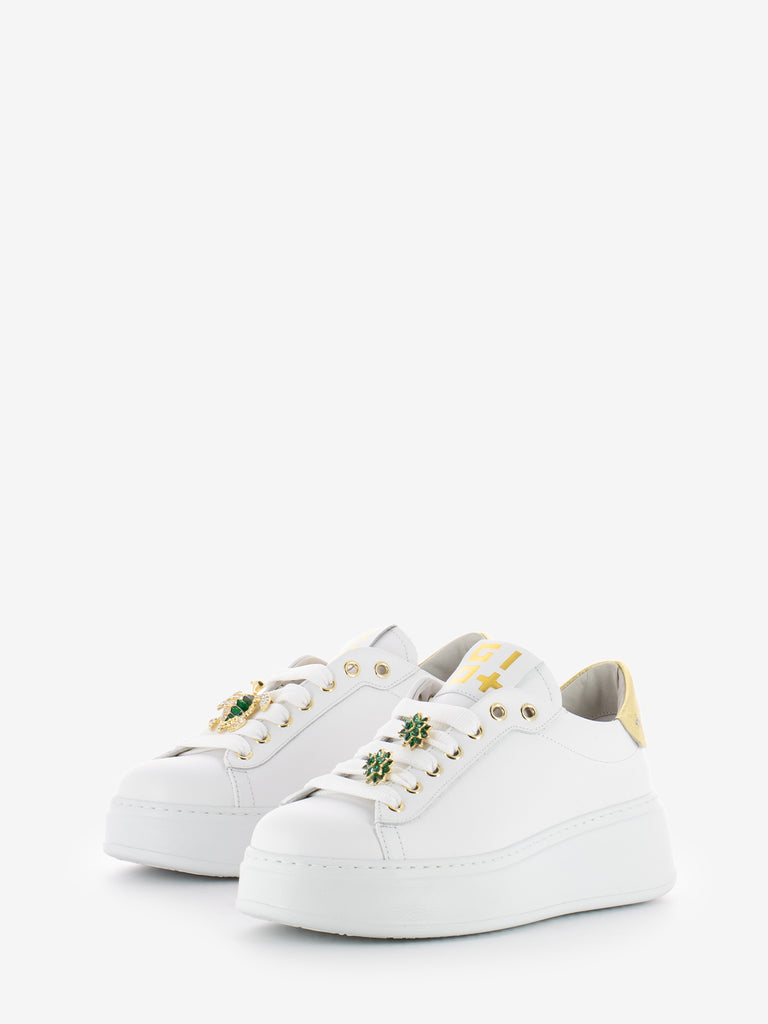 GIO+ - Sneakers Pia36 bianco / platino