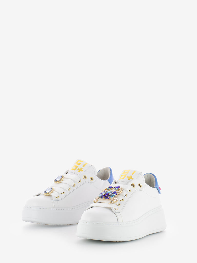 GIO+ - Sneakers Pia38 bianco / azzurro