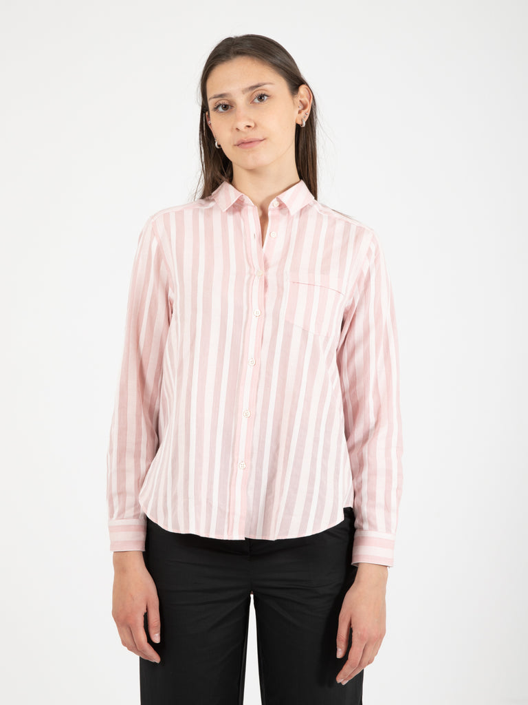 GMF - Camicia Asia a righe rosa