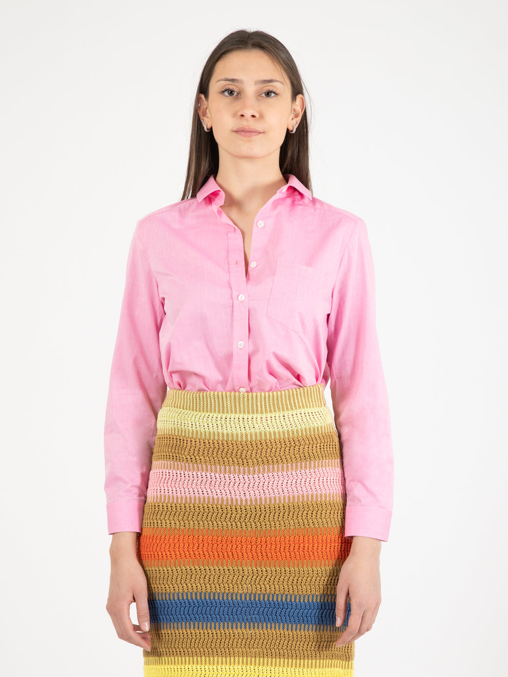 Camicia Asia fuxia