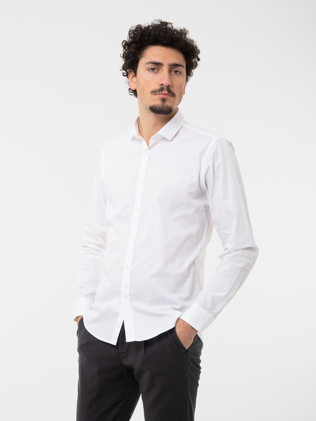 White cotton shirt