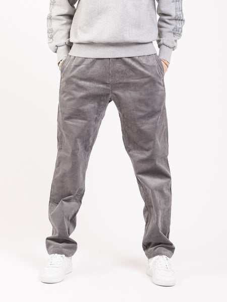 Pantaloni corduroy grey