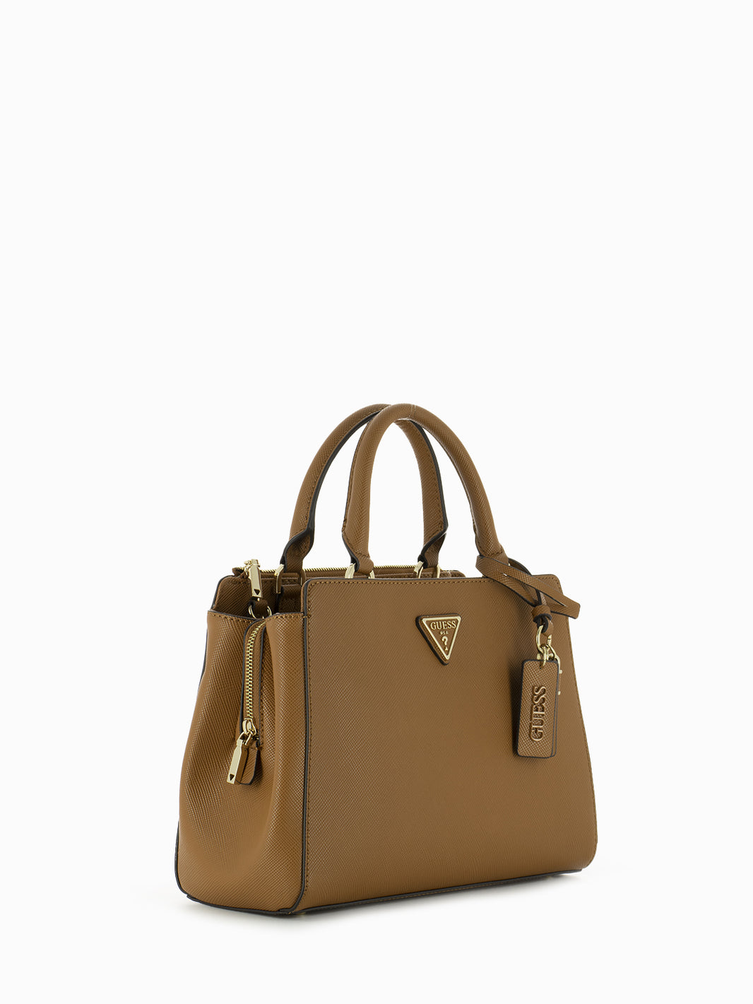 Eco elements cognac handbag