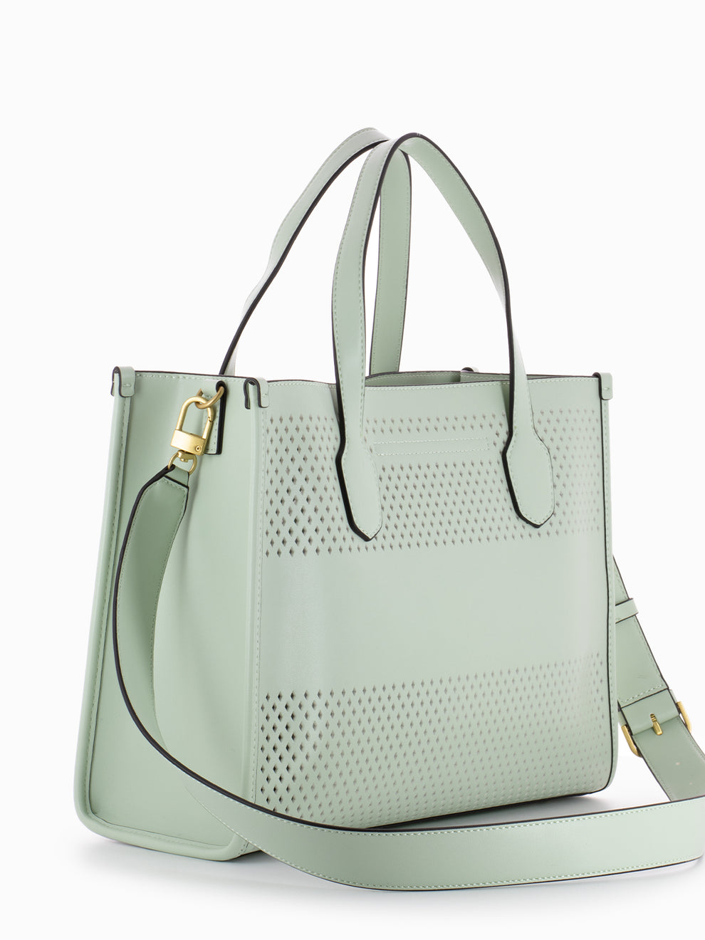 Katey perforated handbag mint