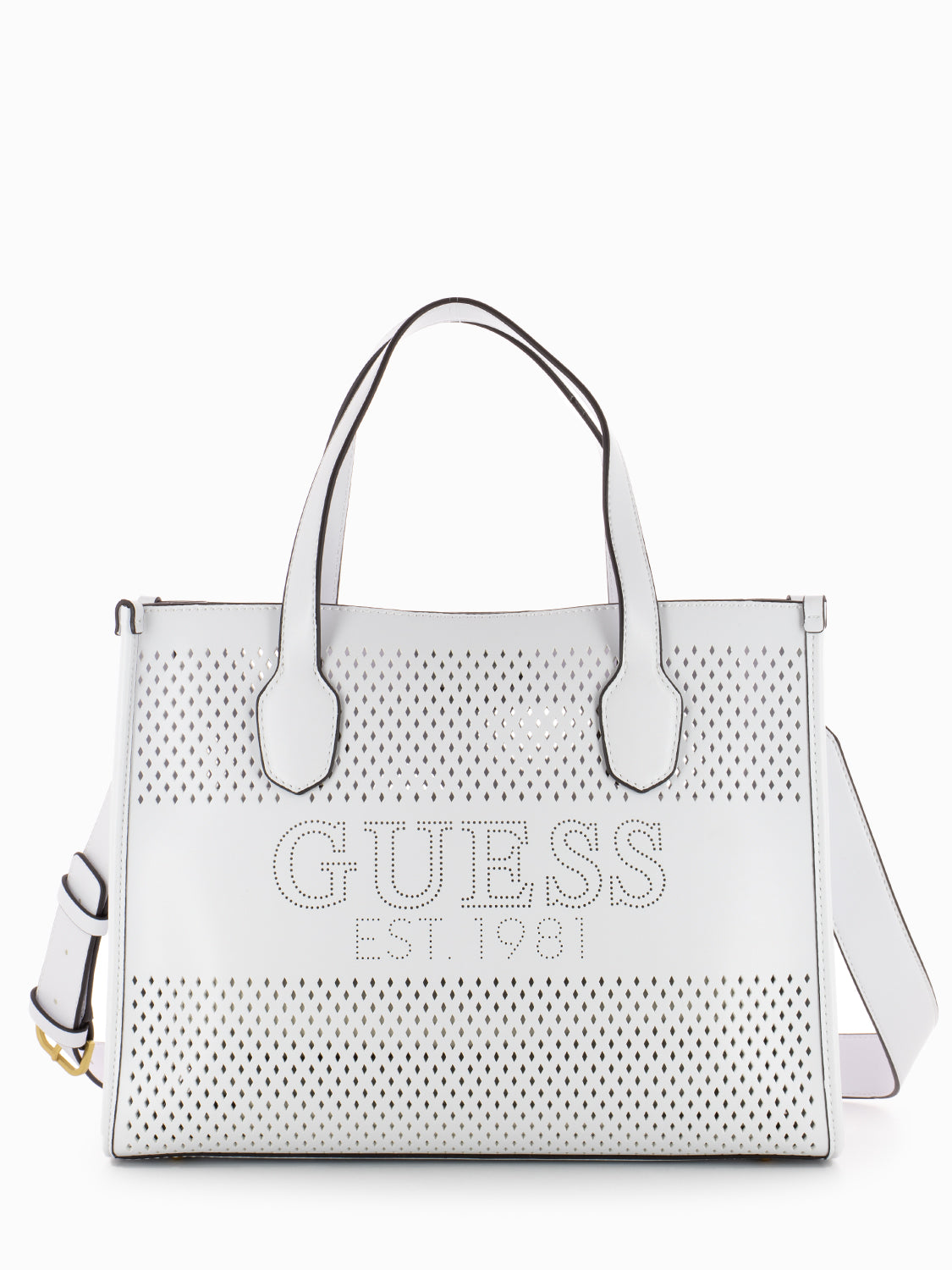 Borsa a mano katey traforata white