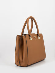 GUESS - Borsa Alexie light cognac con portamonete