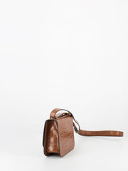 GUESS - Borsetta Corily mini cocco cognac