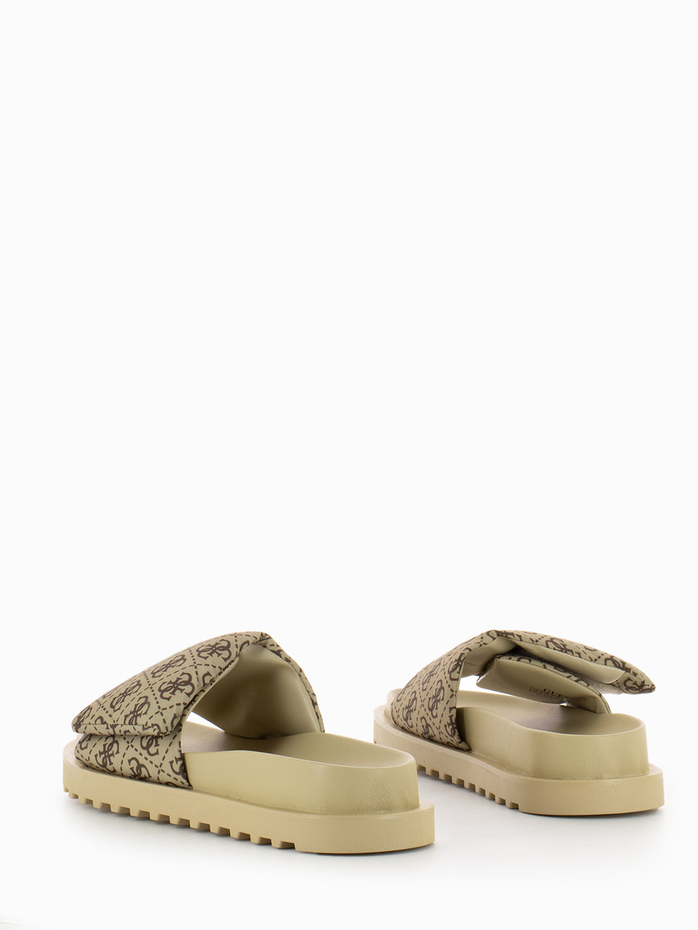 Beige / brown fabetzy slipper