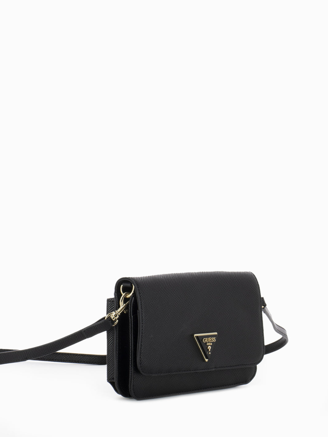 Maxi portafoglio a tracolla Noelle mini black