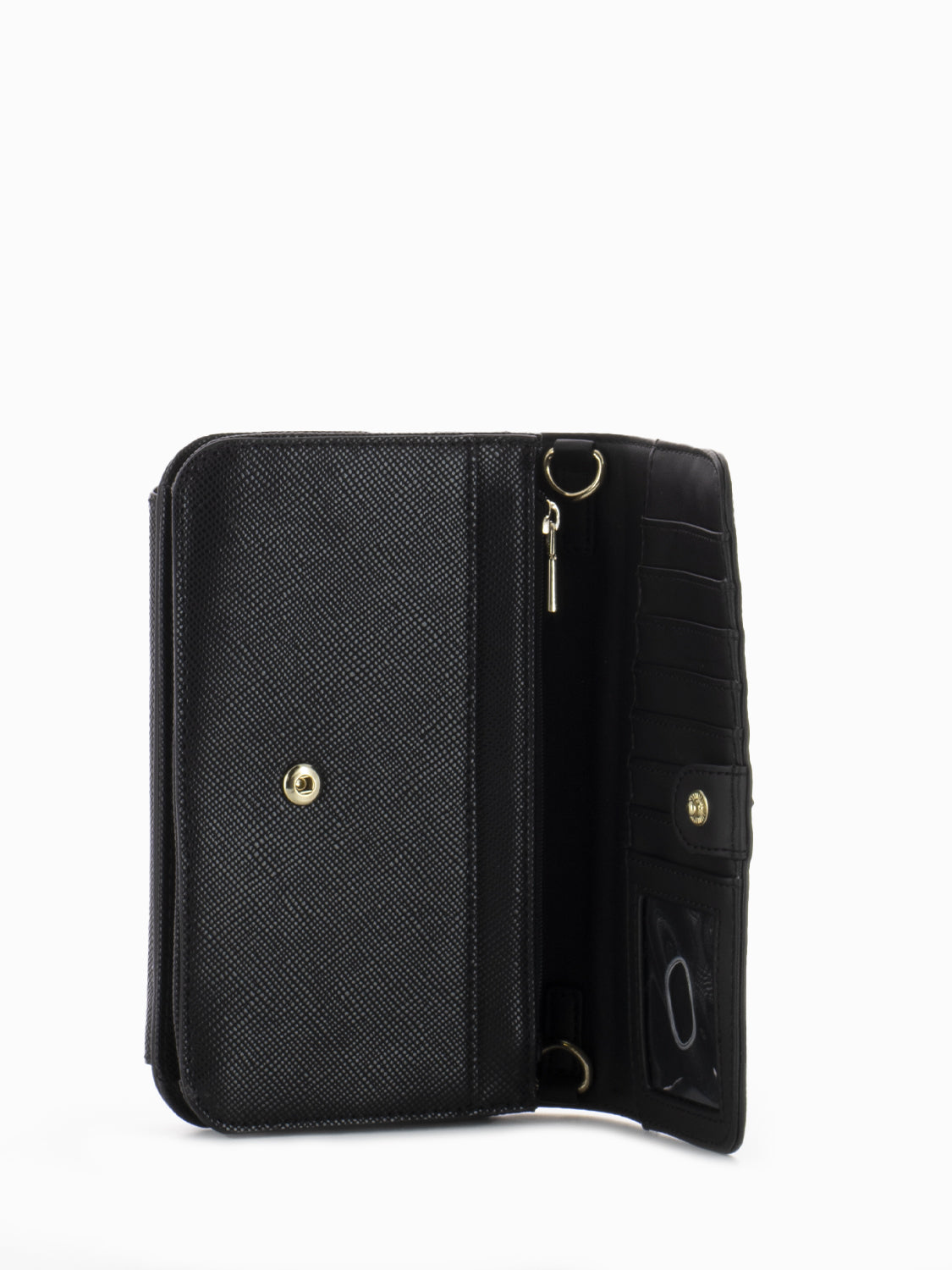 Maxi shoulder wallet Noelle mini black