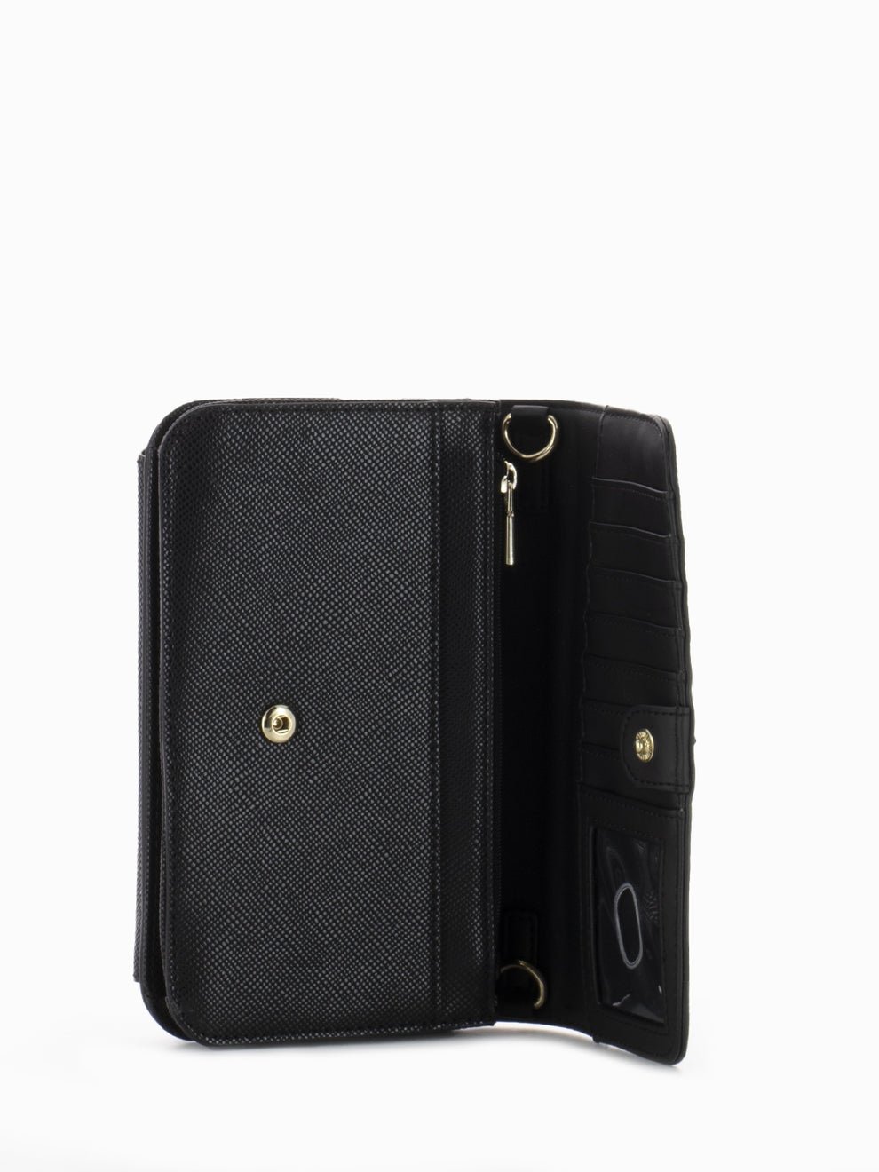 Maxi shoulder wallet Noelle mini black