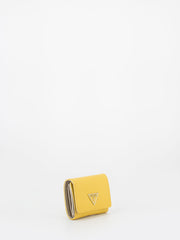 GUESS - Portafoglio mini Sandrine granato giallo