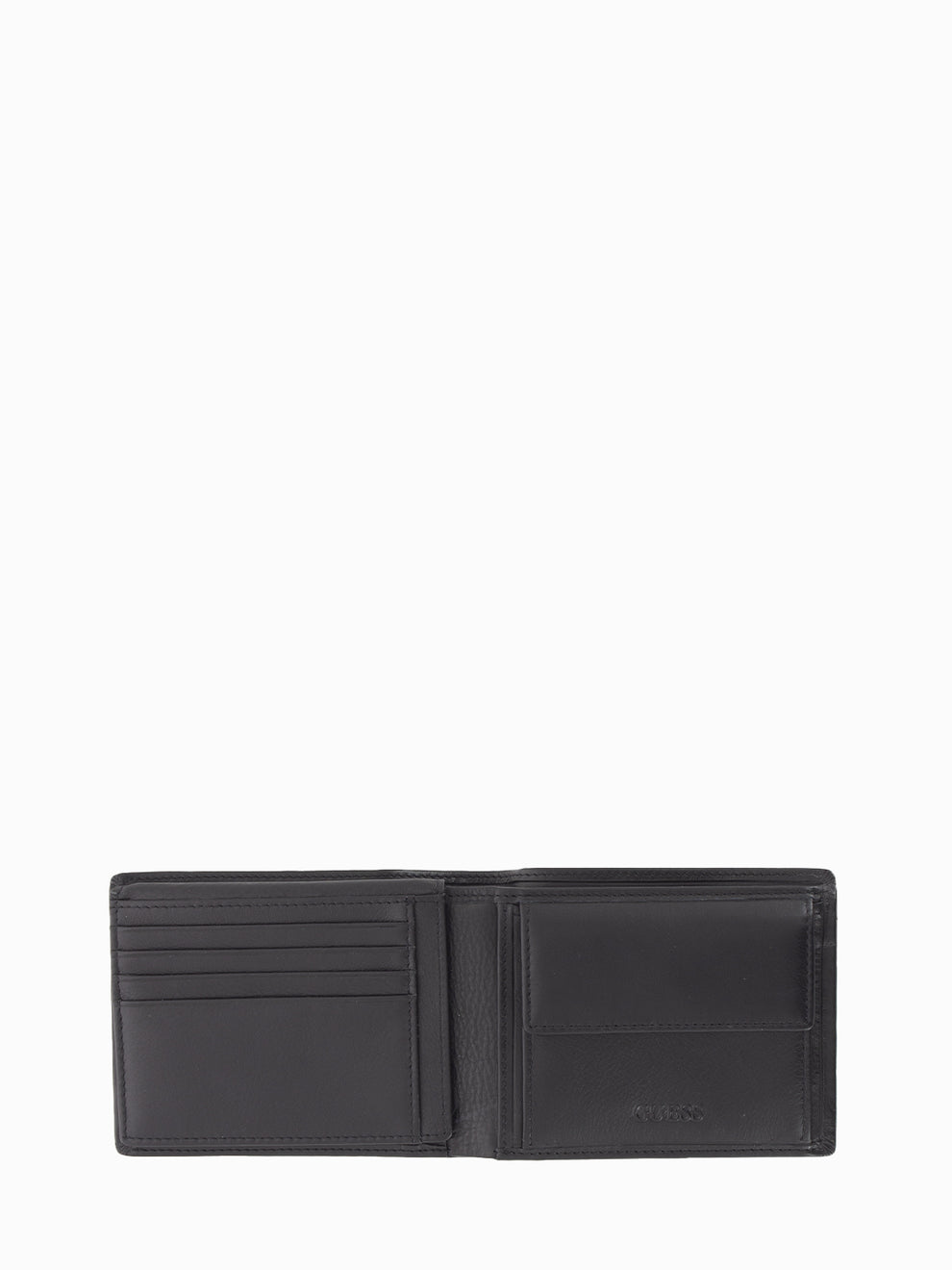 New Boston W/SF W/C Black Leather Wallet