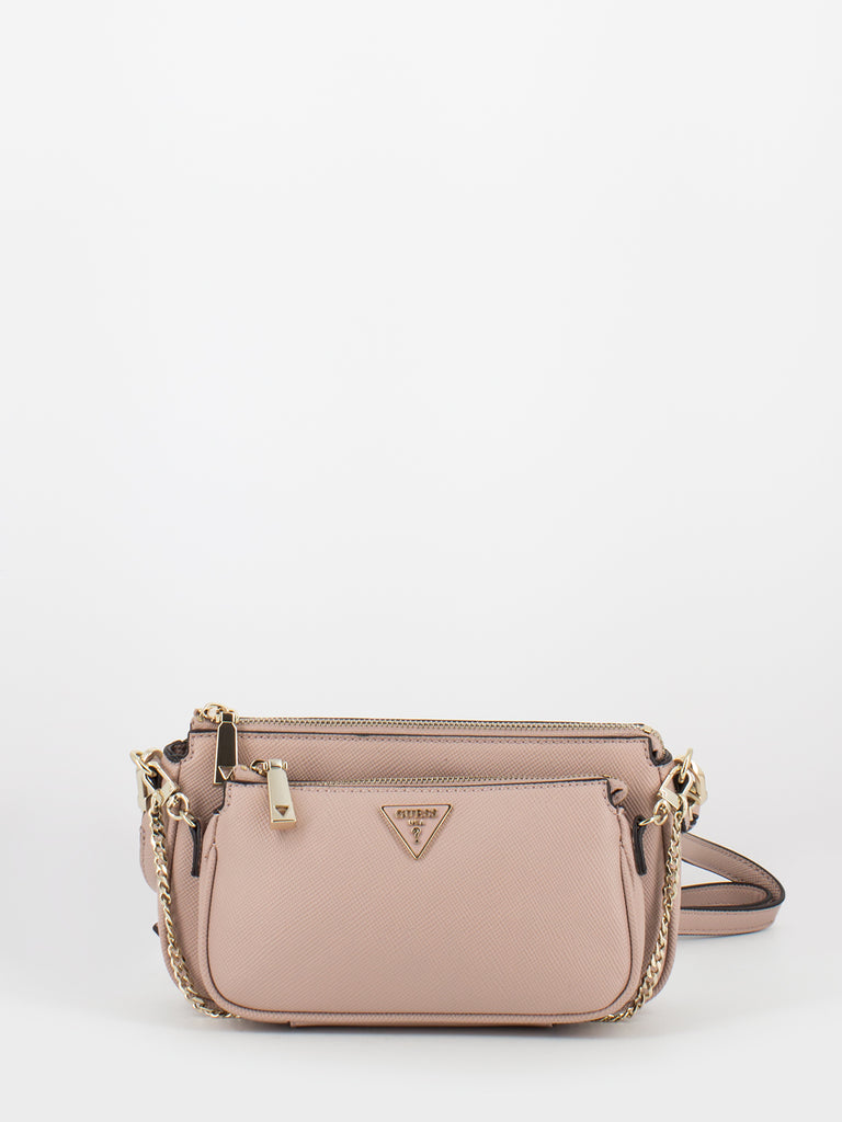 GUESS - Tracolla Alexie Mini double puch rose