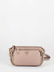 GUESS - Tracolla Alexie Mini double puch rose