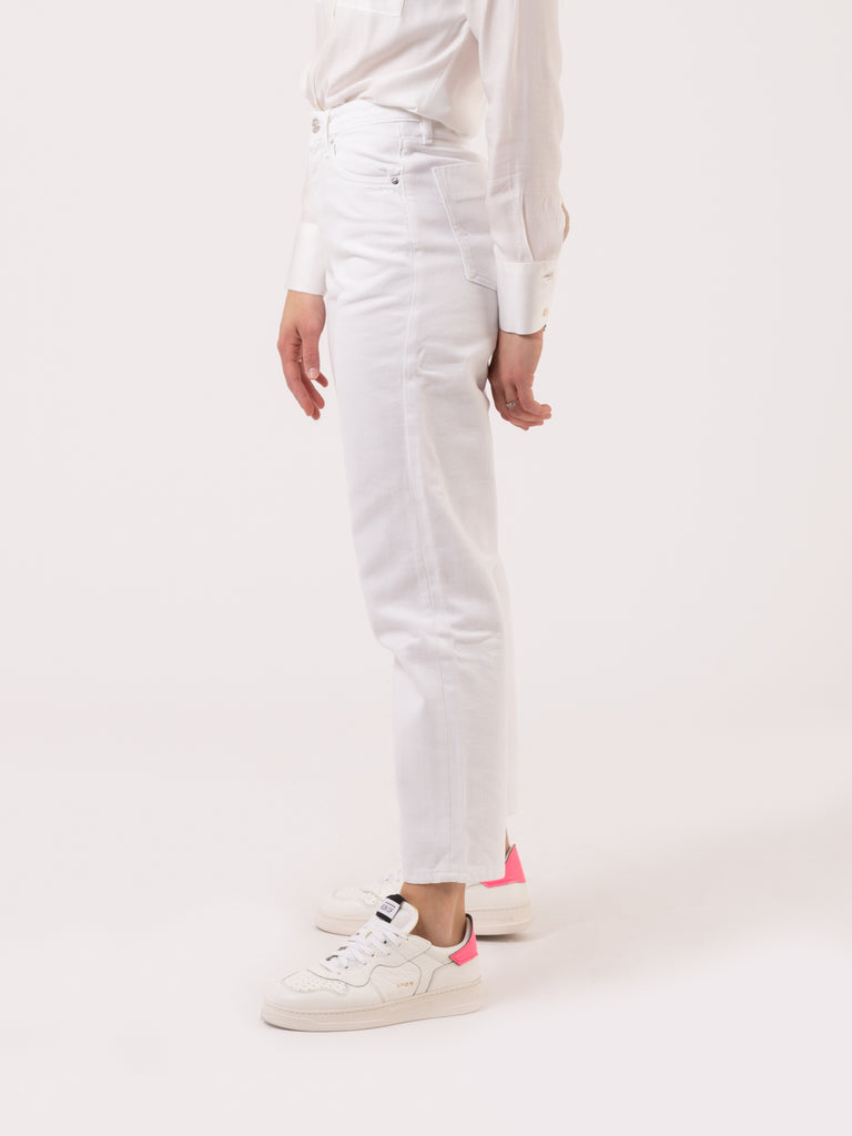 HAIKURE - Jeans Illinois soft ecru rigid denim bianchi