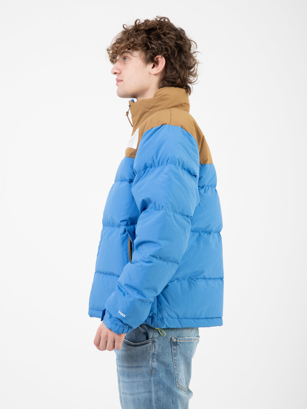 92 Low-Fi Hi-Tek Nuptse supersonic blue / utility brown