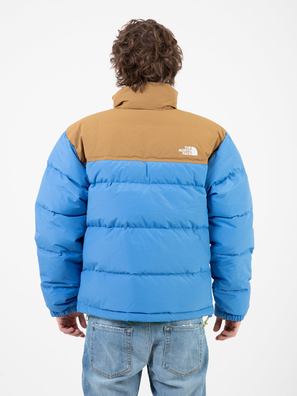 92 Low-Fi Hi-Tek Nuptse supersonic blue / utility brown