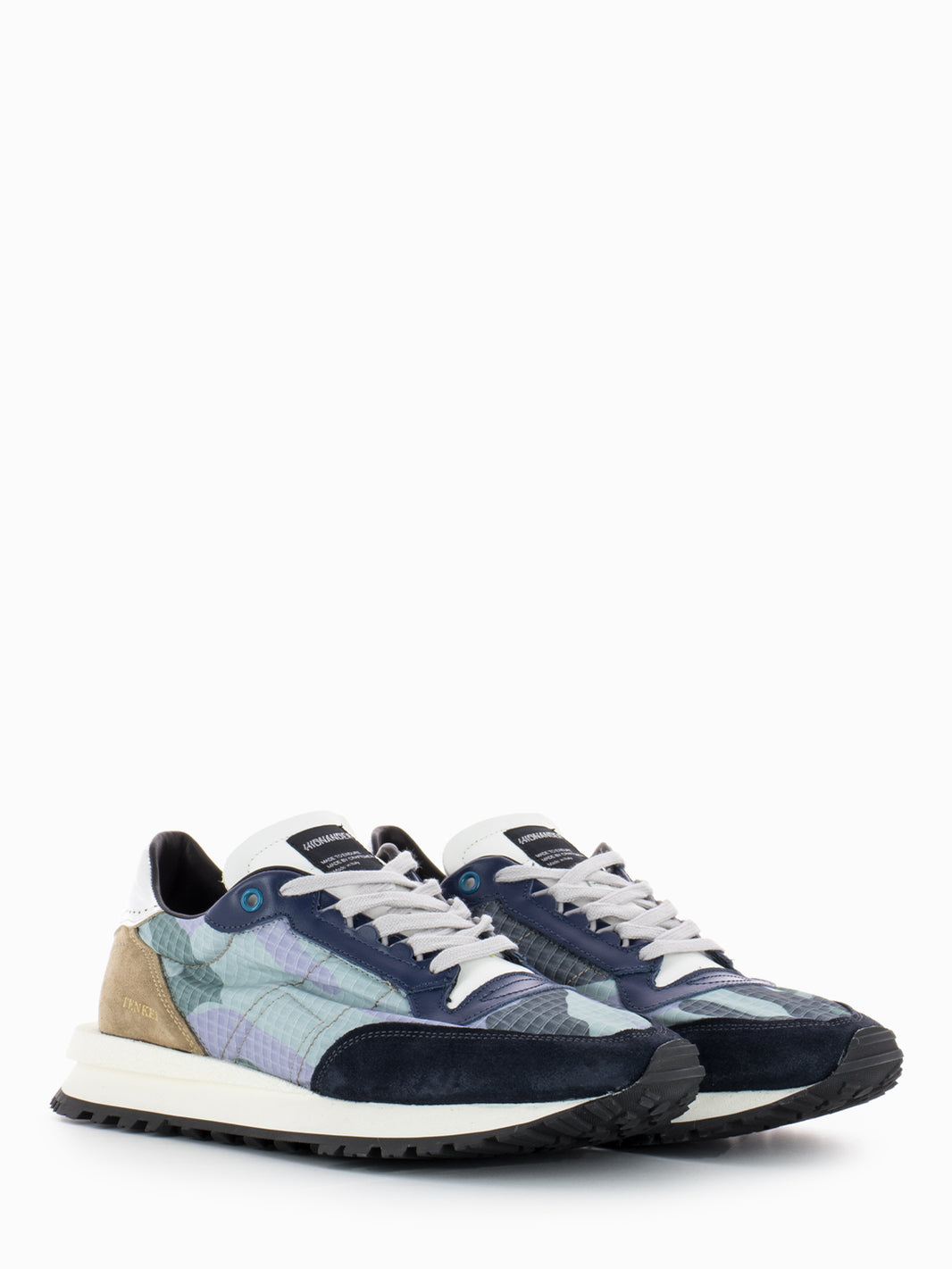 Tenkei Slip On 530 blue navy / azure camo