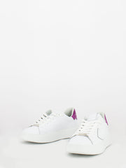 PHILIPPE MODEL - Temple low microspheres blanc / violet