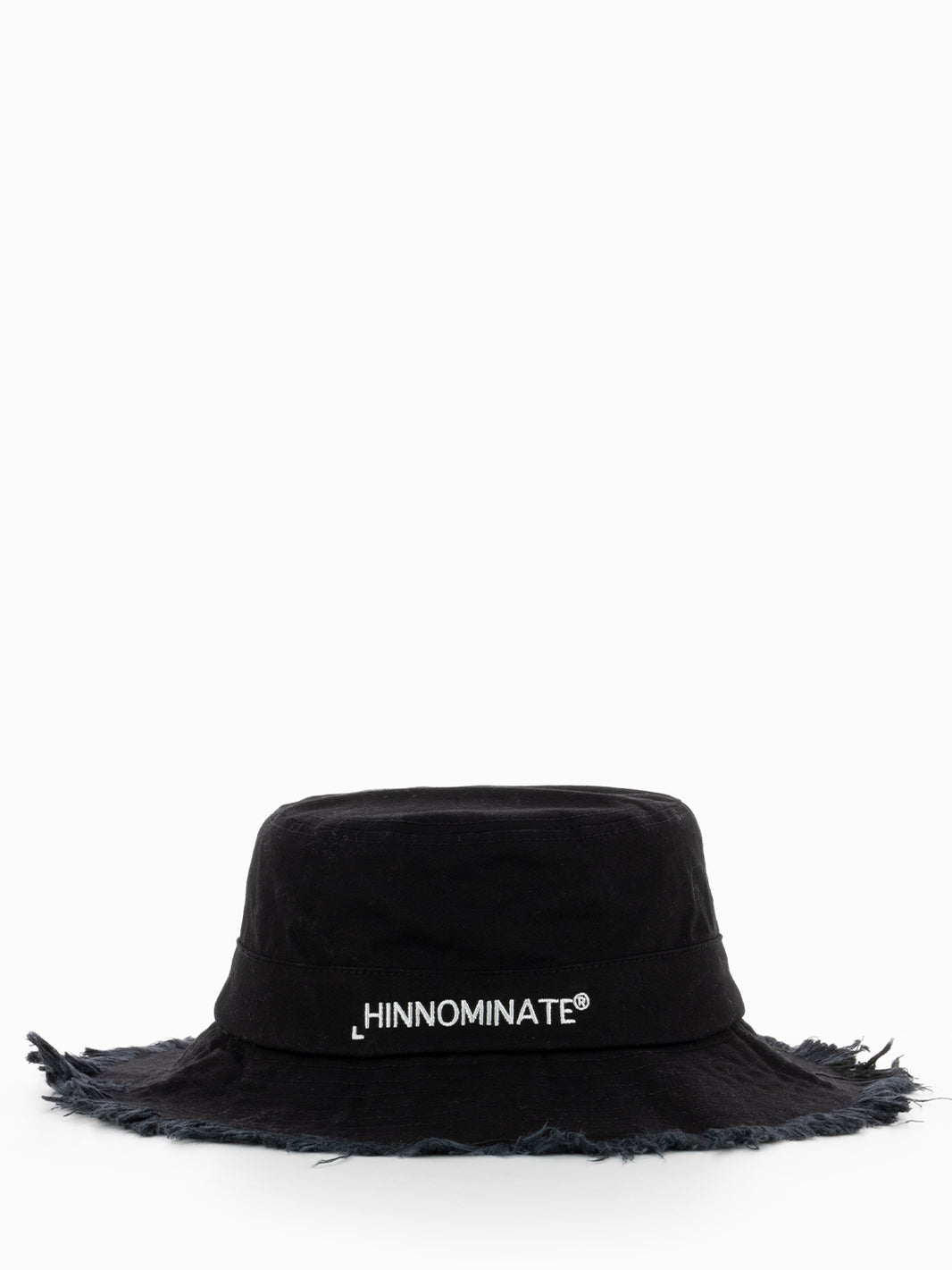Fisherman's hat with black embroidery