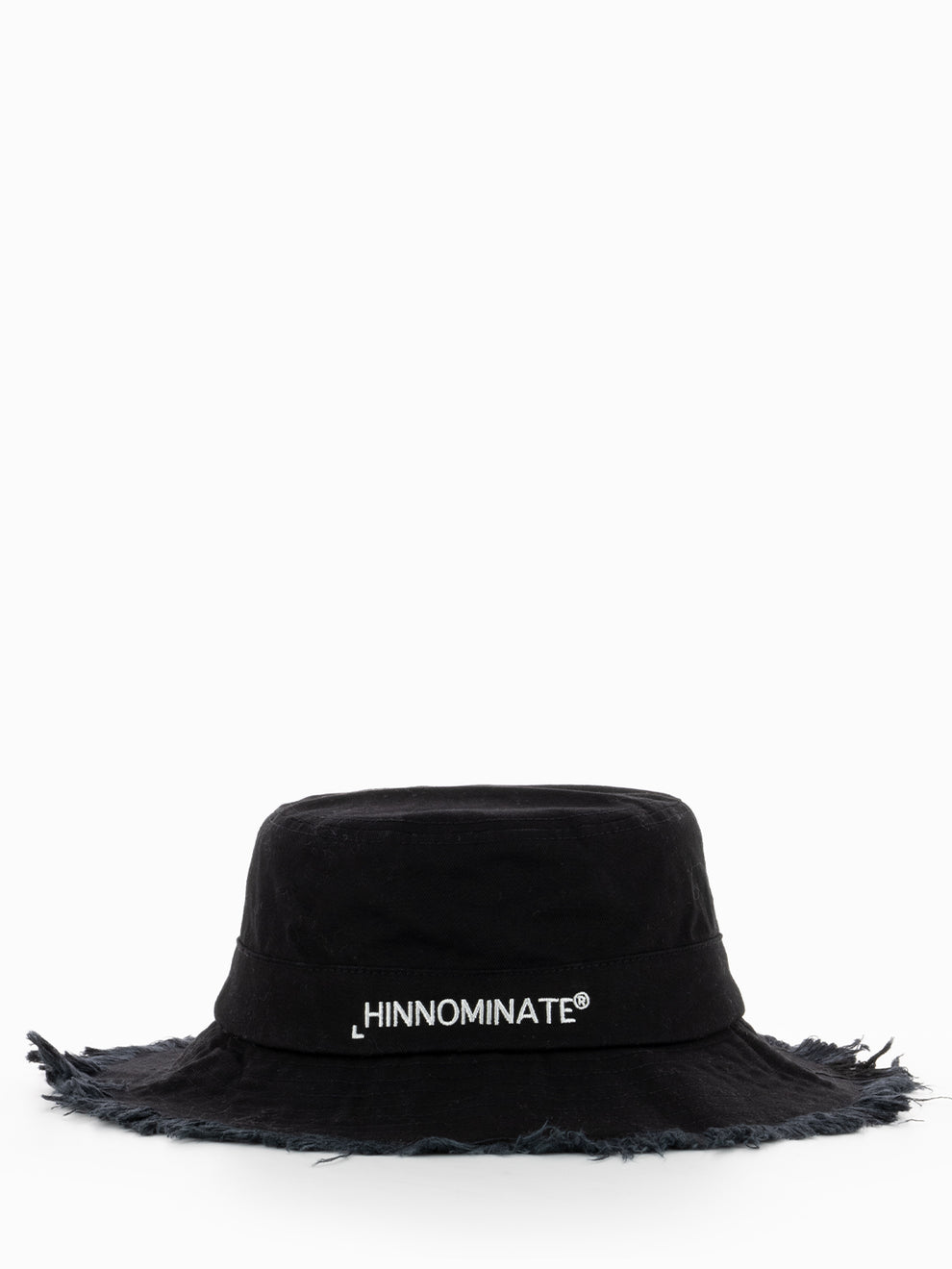 Fisherman's hat with black embroidery