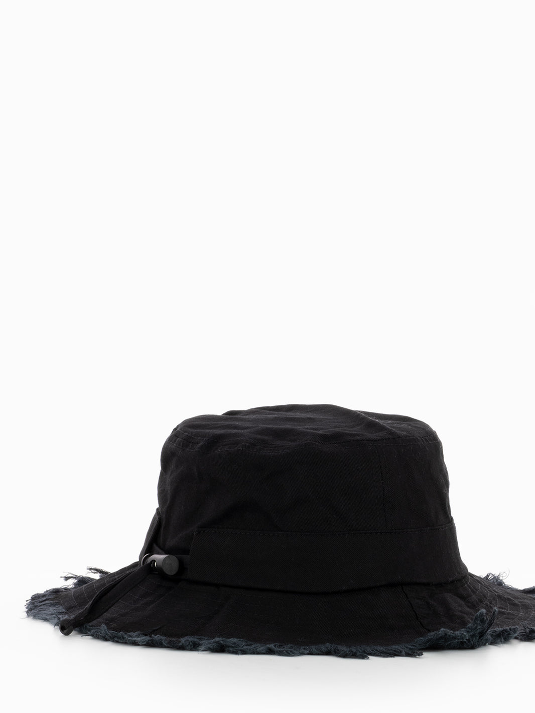 Fisherman's hat with black embroidery