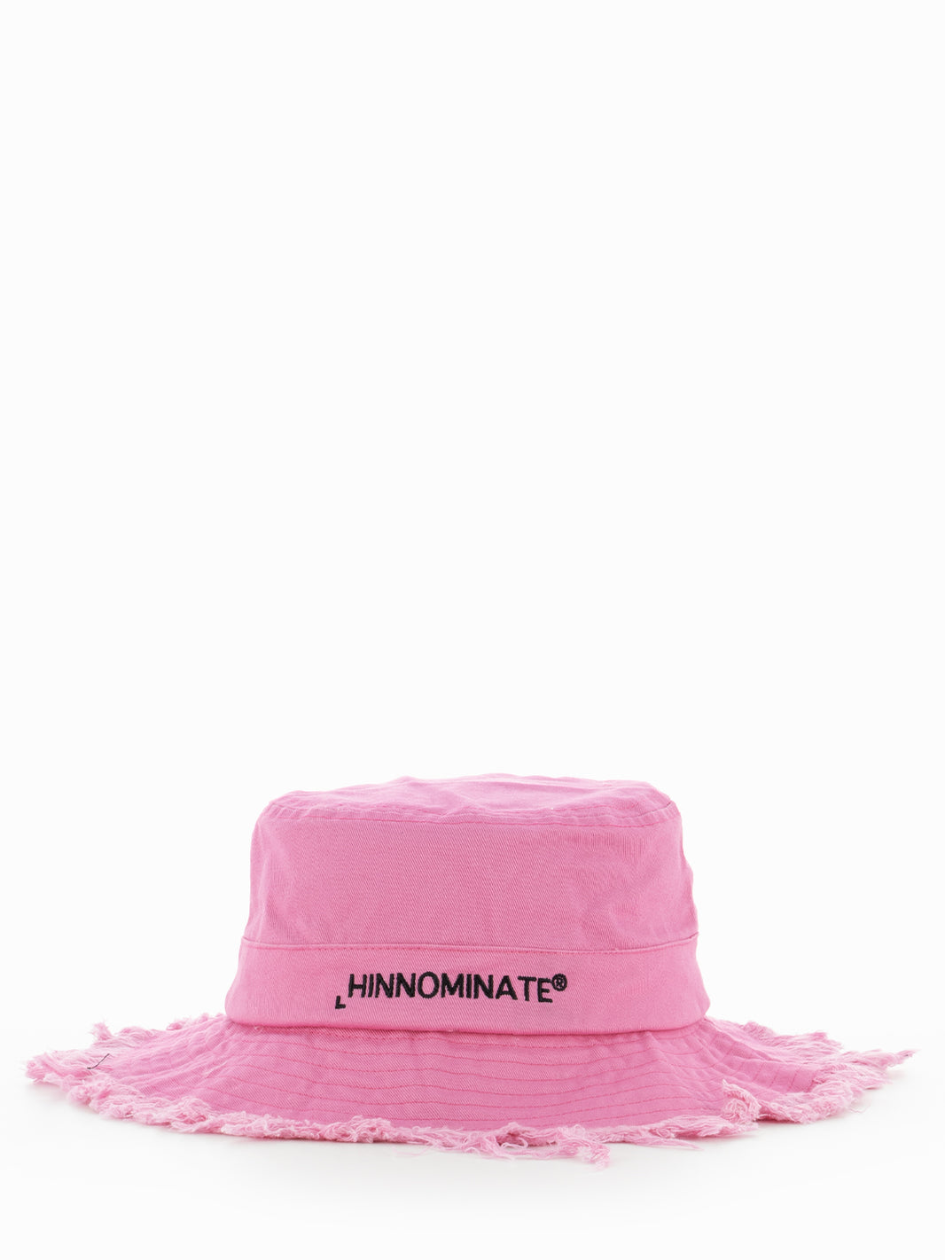 Fisherman's hat with pink bonbon embroidery