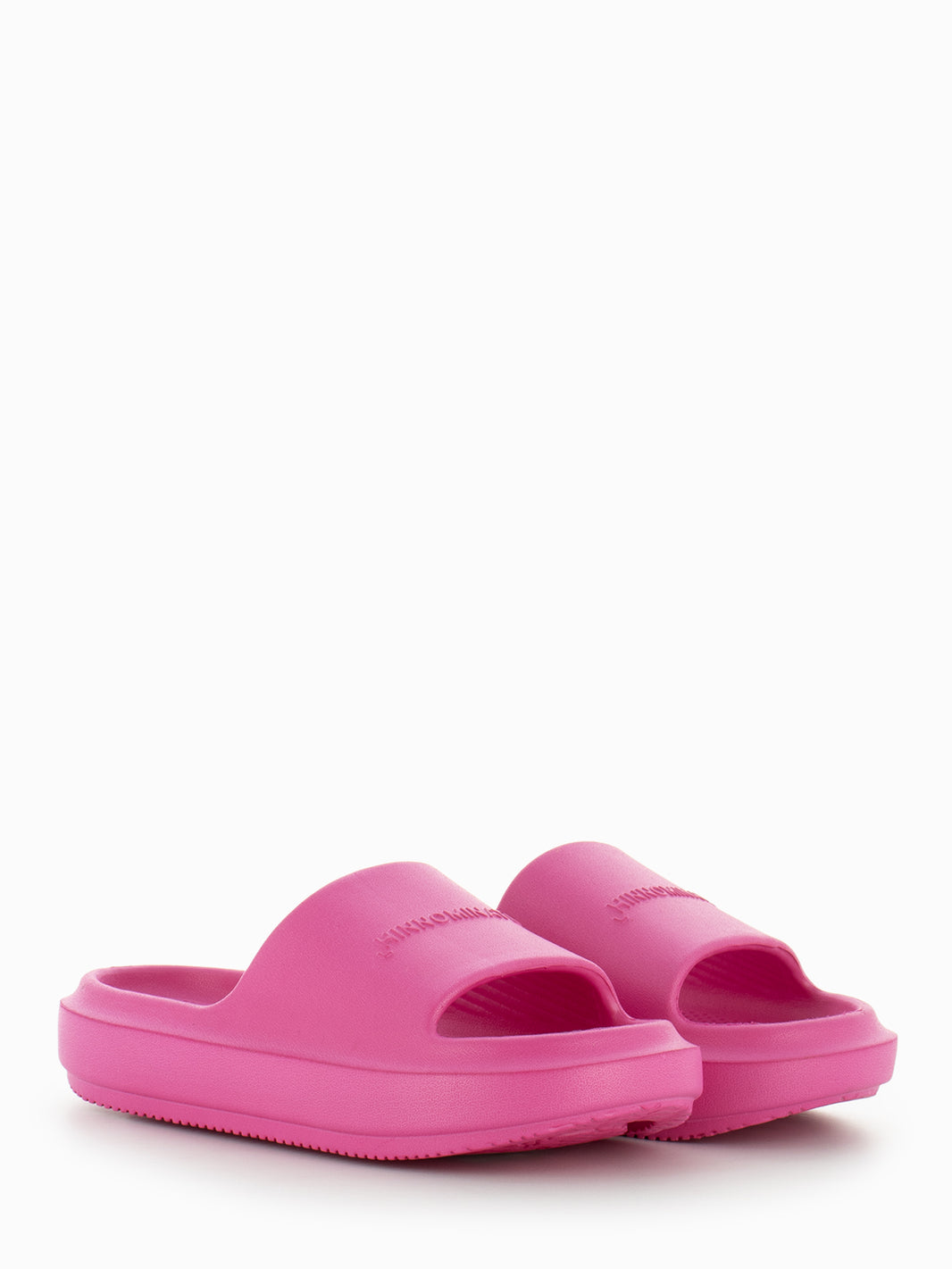 Fuchsia rubber slipper