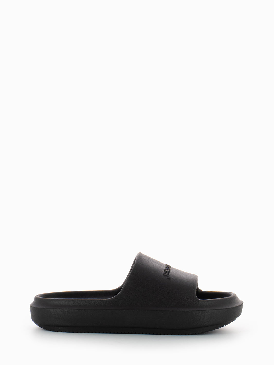 Black rubber slipper