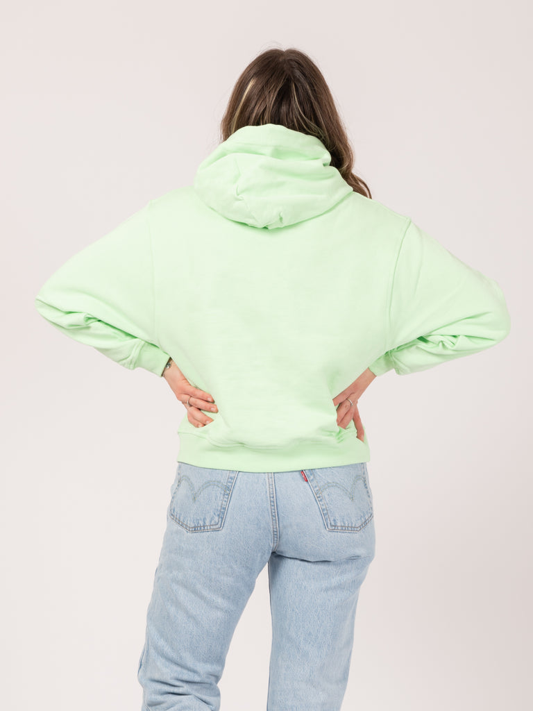 HINNOMINATE - Felpa hoodie verde acqua