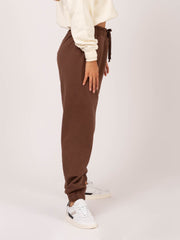 HINNOMINATE - Joggers cioccolato con coulisse