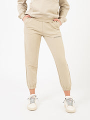 HINNOMINATE - Joggers in felpa con stampa beige