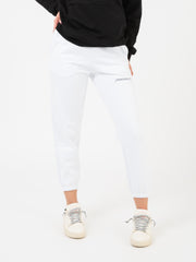 HINNOMINATE - Joggers in felpa con stampa bianco