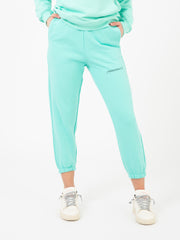 HINNOMINATE - Joggers in felpa con stampa verde menta