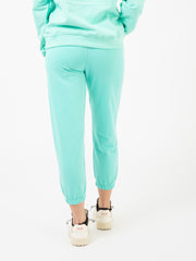 HINNOMINATE - Joggers in felpa con stampa verde menta