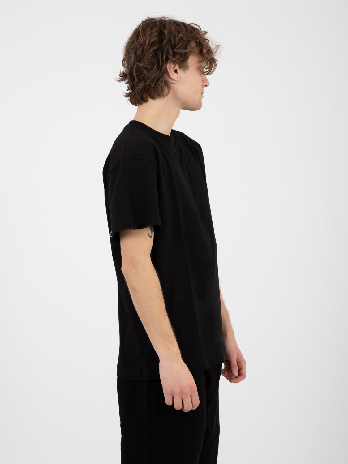 T-Shirts Jersey mezza manica nero