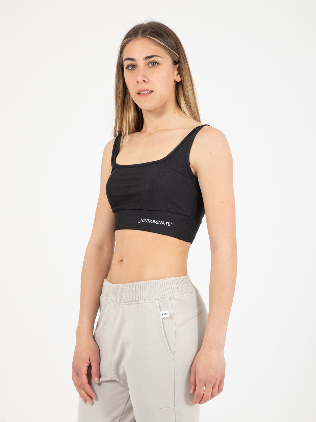 Top sportivo nero