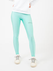 HINNOMINATE - Leggings lycra stampa verde menta