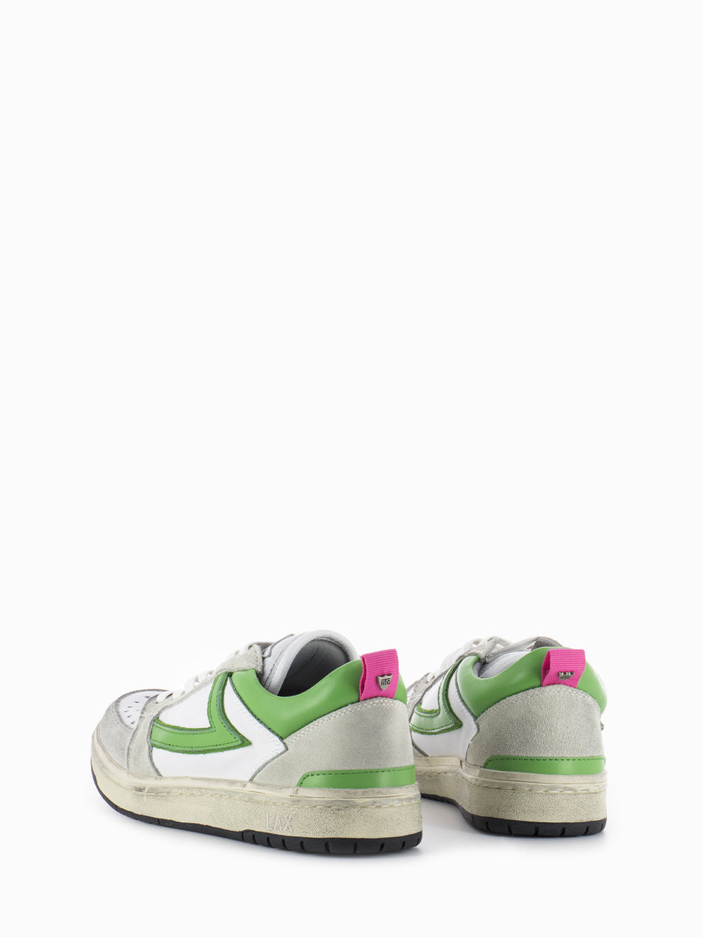 W Starlight Low Suede white / green sneakers