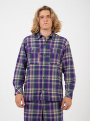 HUF - Banks Flannel Shirts purple