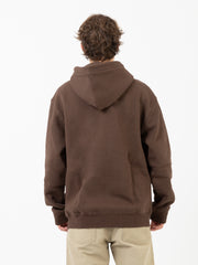 HUF - Felpa City Light P/O hoodie chocolate