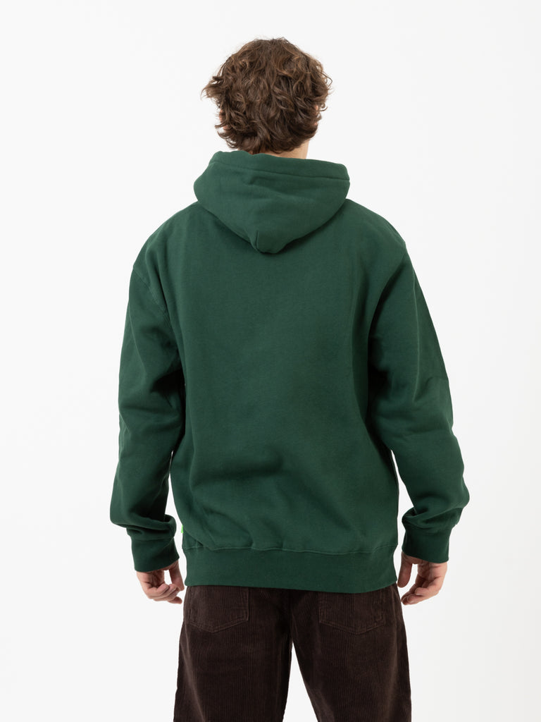 HUF - Felpa Dimension P/O hoodie forest green