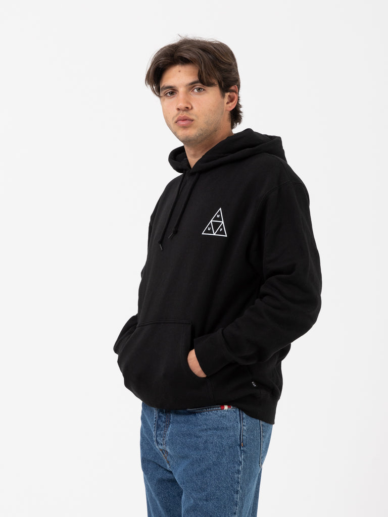 HUF - Felpa hoodie Essentials TT black