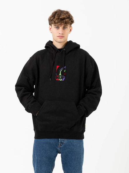 Felpa hoodie H-Dog black