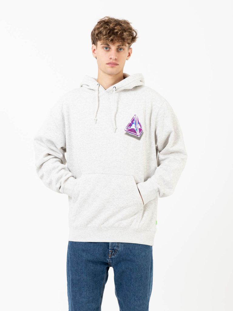 HUF - Felpa hoodie Tesseract athletic heather