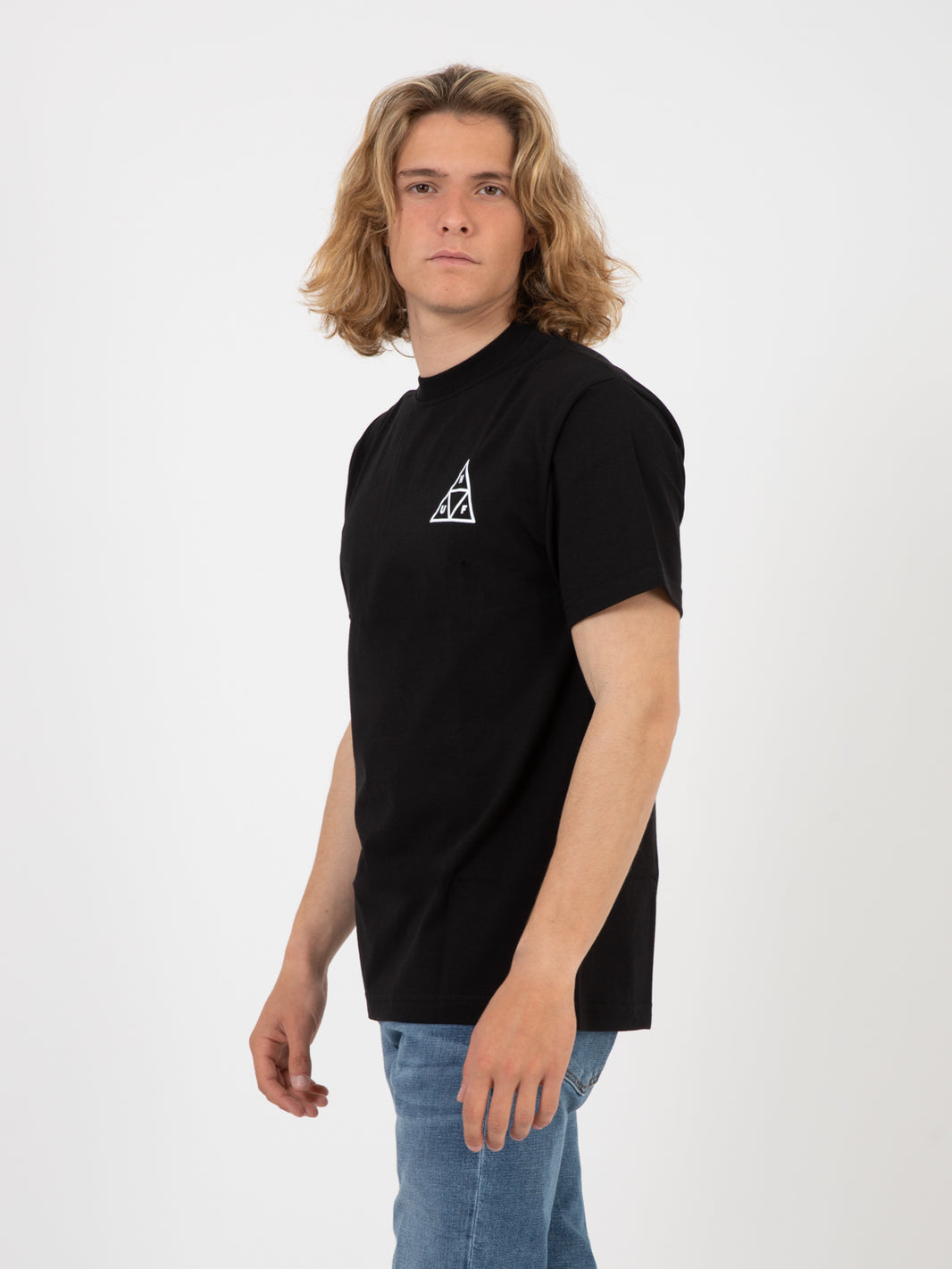 Huf Set Triple Triangle T-Shirt black
